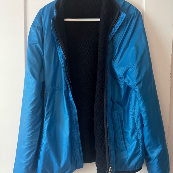 Patagonia Woolie Fleece Reversible Jacket Glissade Deep Pile 40th Anniversary - Picture 5 of 7